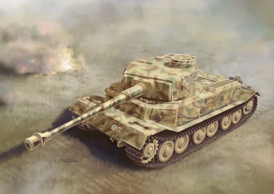 1/35 二战德国六号重型坦克(P)带防磁纹