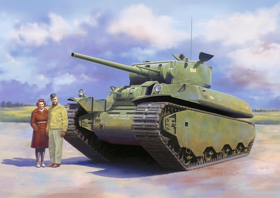1/35 二战美国 M6 重型坦克 - 点击图像关闭