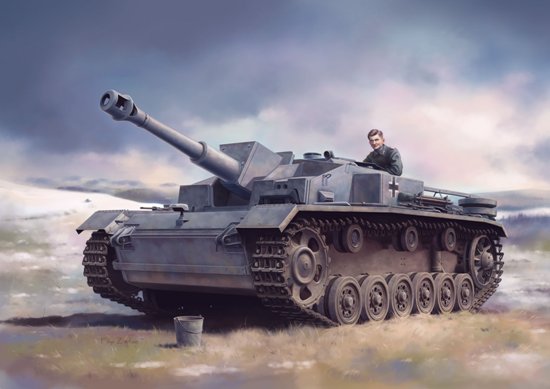 1/35 二战德国四二型突击炮E/F型"10.5cm" 1/35 二战德国四二型突击炮E/F型"10.5cm"