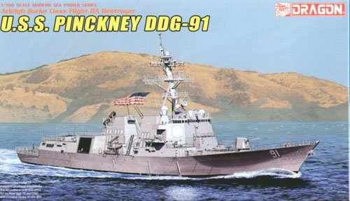 1/700 现代美国 DDG-91 平克尼号驱逐舰 - 点击图像关闭