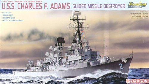 1/700 现代美国 DDG-2 查尔斯F.亚当斯号驱逐舰(附蚀刻片) - 点击图像关闭