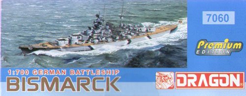 1/700 二战德国俾斯麦号战列舰 - 点击图像关闭