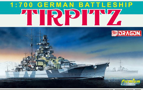 1/700 二战德国提尔皮茨号战列舰