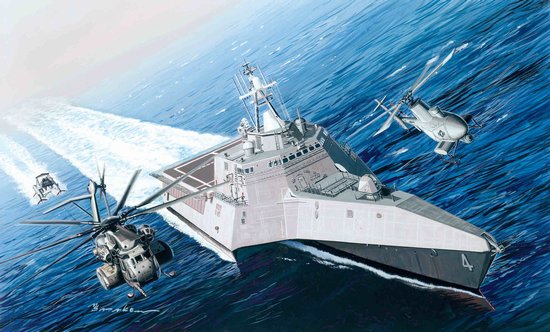 1/700 现代美国 LCS-4 科罗拉多号濒海战斗舰 1/700 现代美国 LCS-4 科罗拉多号濒海战斗舰
