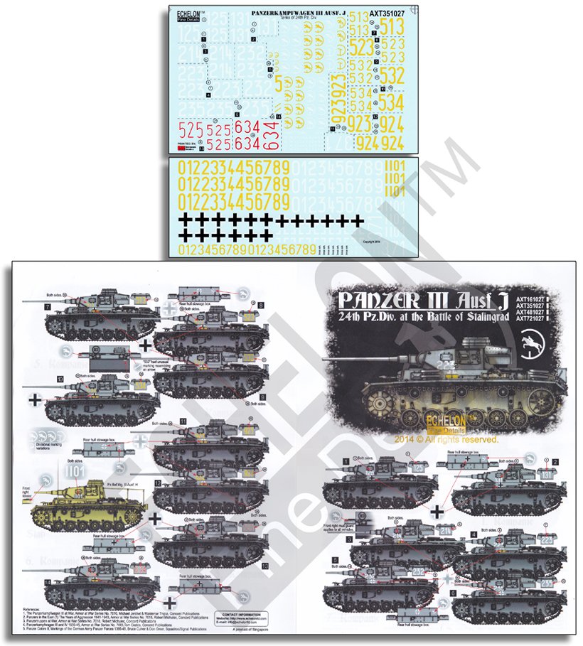 1/35 二战德国三号战车J型"第24装甲师,斯大林格勒战役" - 点击图像关闭