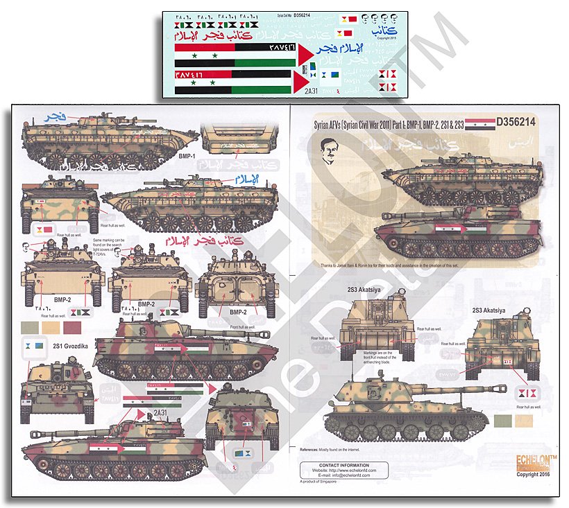 1/35 现代叙利亚装甲战车"叙利亚内战2011年"(1)