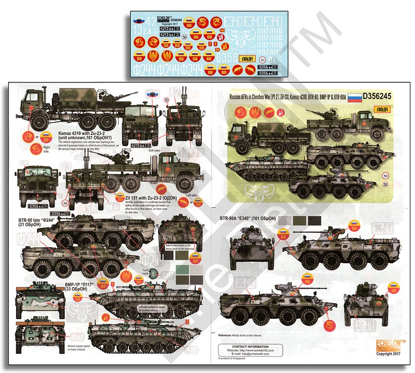 1/35 现代俄罗斯装甲车辆"车臣战争"(2) - 点击图像关闭