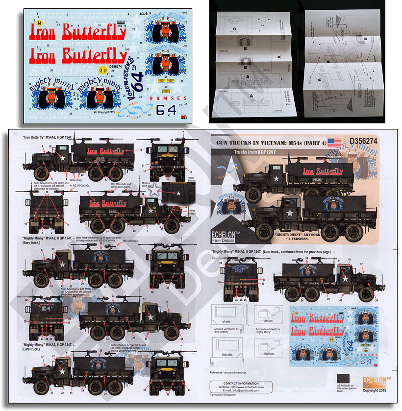 1/35 越战美国 M54 武装卡车(4) 1/35 越战美国 M54 武装卡车(4)