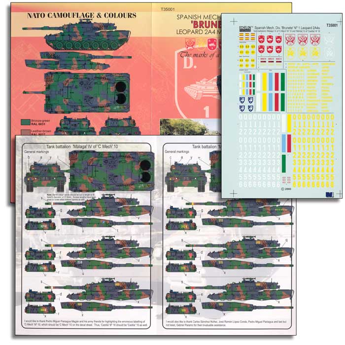 1/35 现代西班牙陆军机械化师豹2A4主战坦克