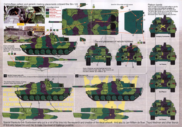 1/35 现代瑞典陆军 Strv.122 主战坦克