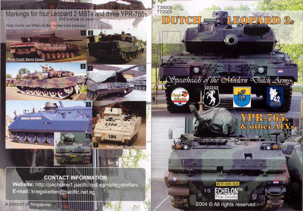 1/35 现代荷兰皇家陆军豹2主战坦克,YPR-765,AFV - 点击图像关闭