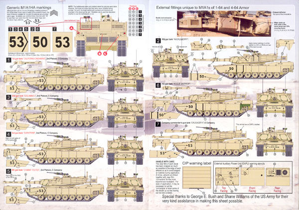 1/35 现代美国陆军第3步兵师 M1A1HA 艾布拉姆斯主战坦克 OIF P.3