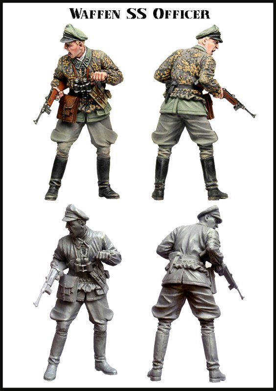1/35 二战德国党卫军军官