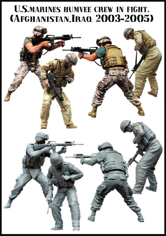 1/35 现代美国陆战队"阿富汗与伊拉克战争,2003-05年"(1)