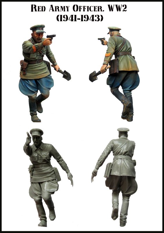 1/35 二战苏联步兵指挥官(1) - 点击图像关闭