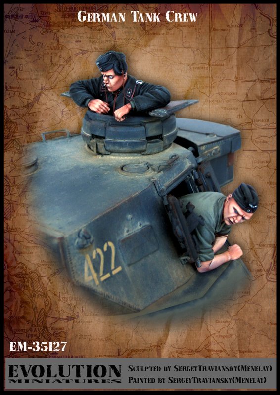 1/35 二战德国坦克乘员 - 点击图像关闭