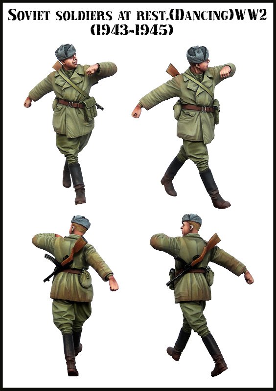 1/35 二战苏联士兵(3)