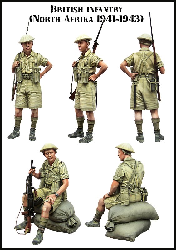 1/35 二战英国步兵"北非战线,1941-43年" - 点击图像关闭