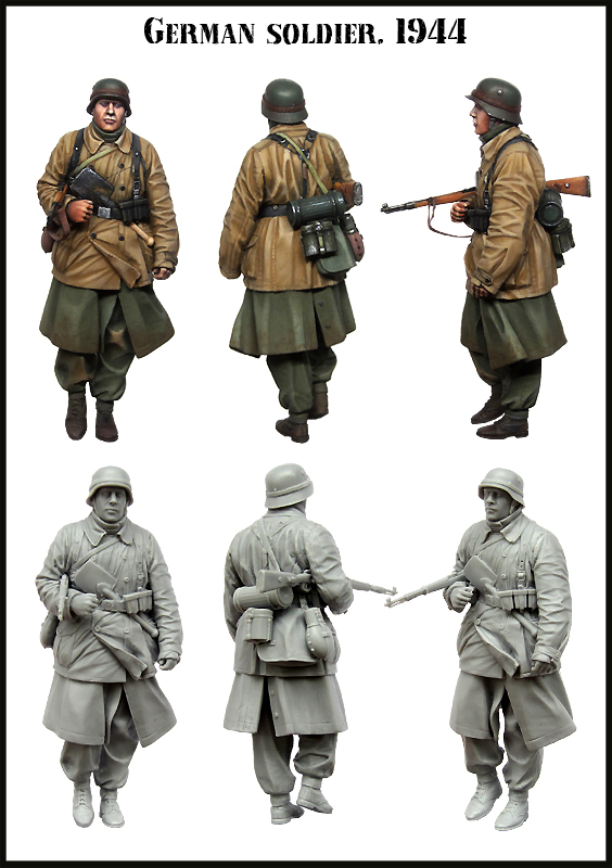 1/35 二战德国士兵(1) - 点击图像关闭