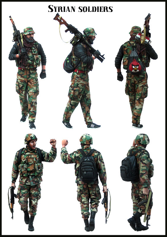 1/35 现代叙利亚士兵
