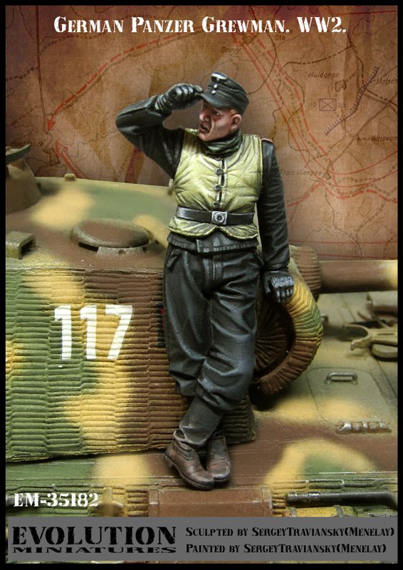 1/35 二战德国装甲战车乘员(4) - 点击图像关闭