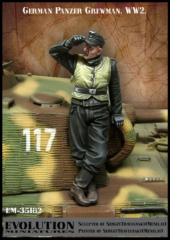 1/35 二战德国装甲战车乘员(4)