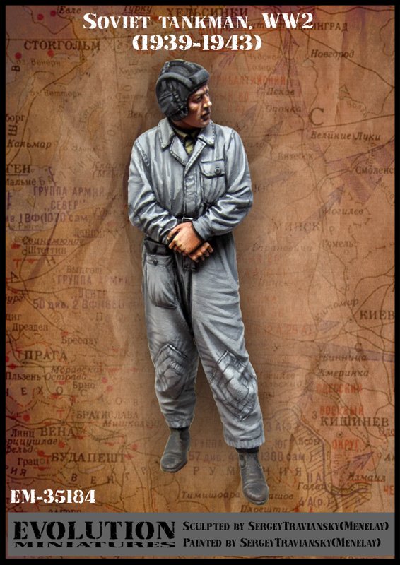1/35 二战苏联坦克兵1939-43年 1/35 二战苏联坦克兵1939-43年