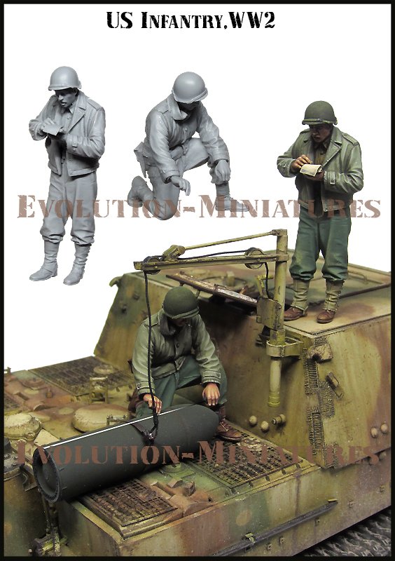 1/35 二战美国步兵组(4)