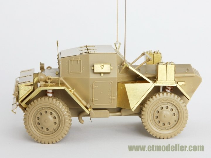 1/35 二战英国野狗侦察车Mk.II型改造蚀刻片(配田宫35018)