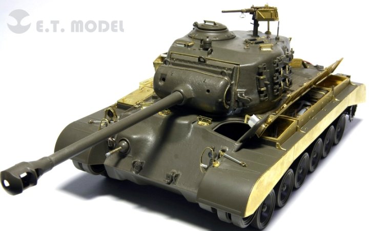 1/35 二战美国 M26 潘兴中型坦克改造蚀刻片(配田宫35254) - 点击图像关闭