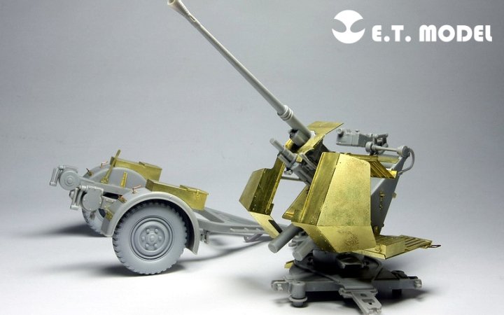 1/35 二战德国 Flak 37 防空炮改造蚀刻片(配小号手02310)