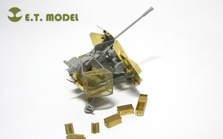 1/35 二战德国 Flak 43 防空炮改造蚀刻片(配小号手02311)