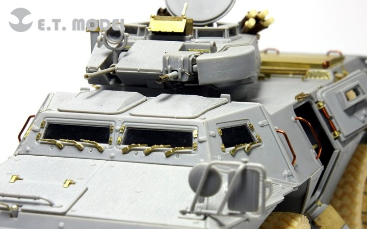 1/35 现代美国 M1117 卫士轮式装甲车改造蚀刻片(配小号手01541)
