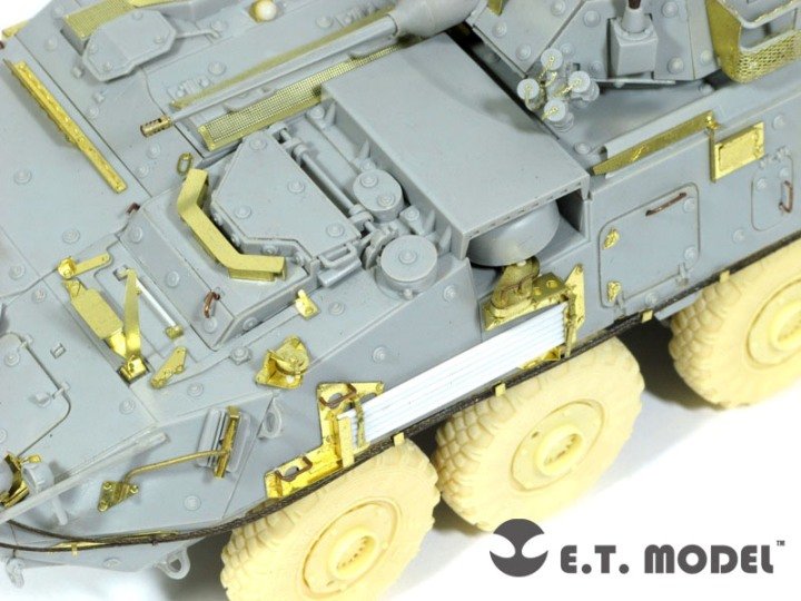 1/35 现代加拿大 LAV-III 轮式装甲车改造蚀刻片(配小号手01519)