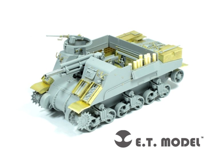 1/35 二战美国 M7 牧师自行火炮中期型改造蚀刻片(配威龙6637) - 点击图像关闭