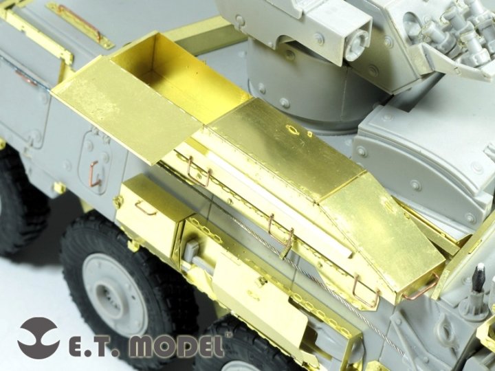 1/35 现代加拿大 LAV-III TUA 轮式装甲车陶式导弹搭载型改造蚀刻片(配小号手01558)