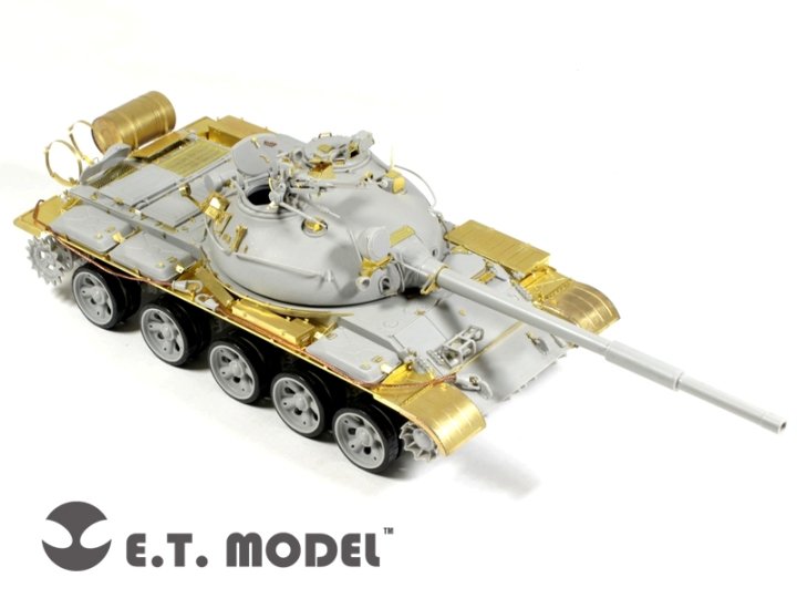 1/35 现代俄罗斯 T-62 主战坦克1972年型改造蚀刻片(配小号手00377)