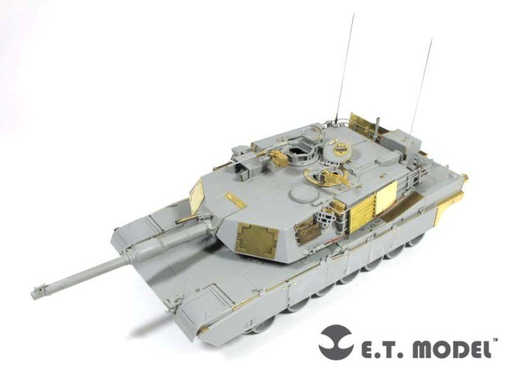 1/35 现代美国 M1A1 AIM 艾布拉姆斯主战坦克改造蚀刻片(配威龙3535) - 点击图像关闭