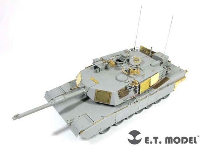 1/35 现代美国 M1A1 AIM 艾布拉姆斯主战坦克改造蚀刻片(配威龙3535)