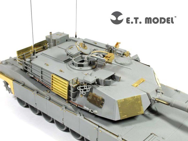 1/35 现代美国 M1A1 AIM 艾布拉姆斯主战坦克改造蚀刻片(配威龙3535)