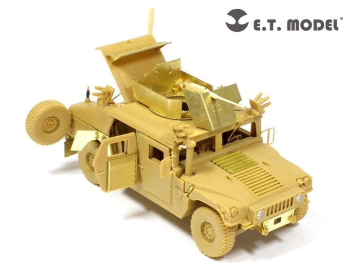 1/35 现代美国 M1114 悍马装甲车改造蚀刻片(配威骏)