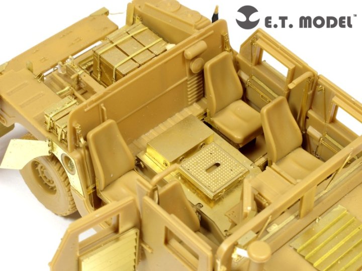 1/35 现代美国 M1114 悍马装甲车改造蚀刻片(配威骏)