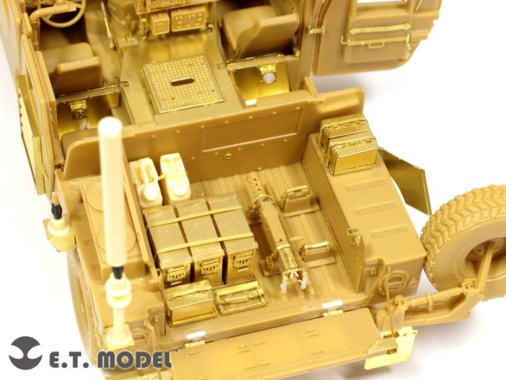 1/35 现代美国 M1114 悍马装甲车改造蚀刻片(配威骏)