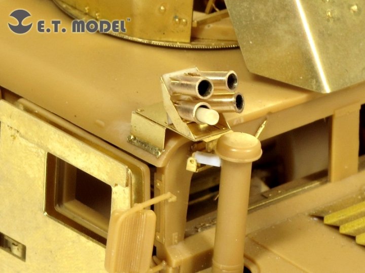 1/35 现代美国 M1114 悍马装甲车烟幕弹改造蚀刻片(配威骏)