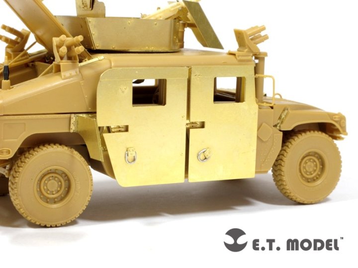 1/35 现代美国 M1114 悍马装甲车临时附加装甲改造蚀刻片(配威骏)