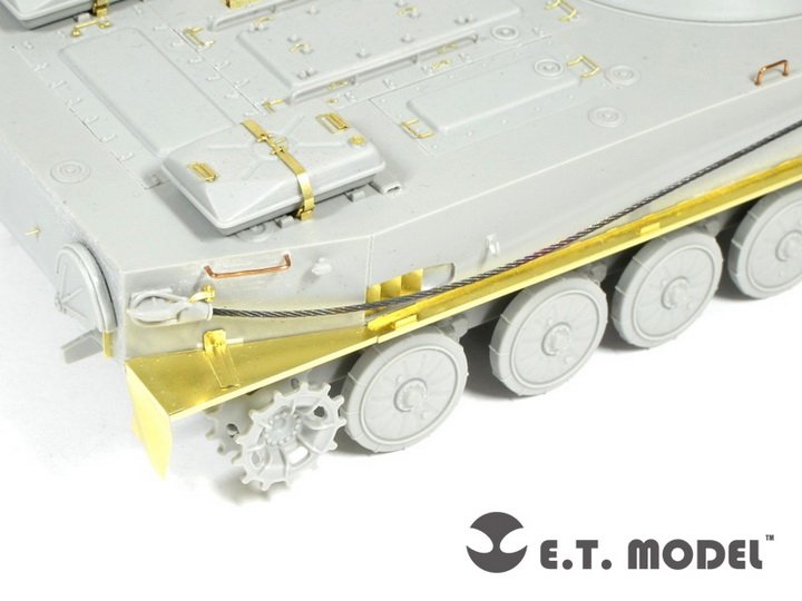 1/35 现代俄罗斯 PT-76B 水陆两栖坦克改造蚀刻片(配小号手00381)