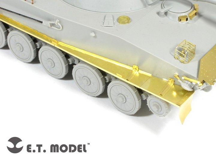 1/35 现代俄罗斯 PT-76B 水陆两栖坦克改造蚀刻片(配小号手00381)