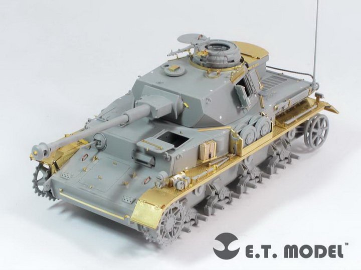 1/35 二战德国四号战车J型改造蚀刻片(配威龙)