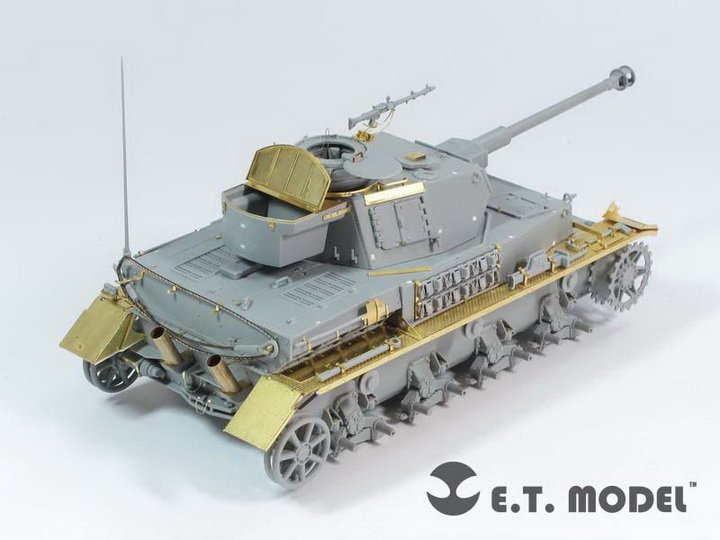 1/35 二战德国四号战车J型改造蚀刻片(配威龙)