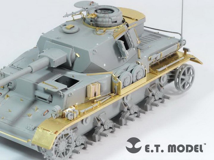 1/35 二战德国四号战车J型改造蚀刻片(配威龙)